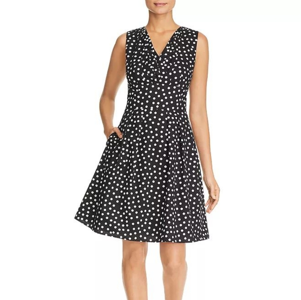 Karl Lagerfeld polka dot dress 4